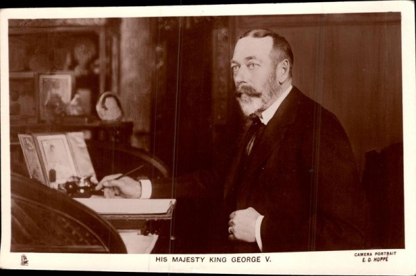 King George V Vorderseite