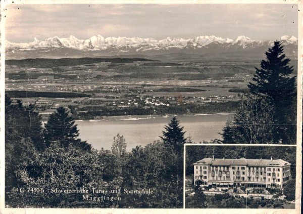 Schweizerische Turn- und Sportschule Magglingen. 1949 Vorderseite