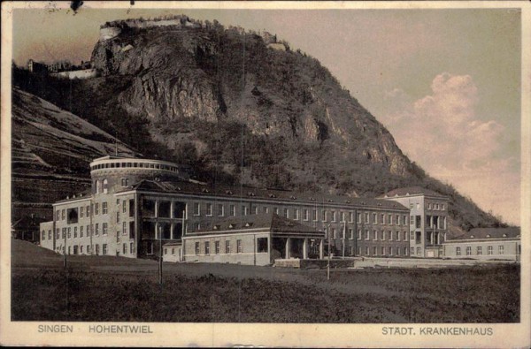 Singen Hohentwiel, Städt. Krankenhaus Vorderseite