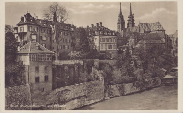 Basel, Deutschrittergarten und Münster