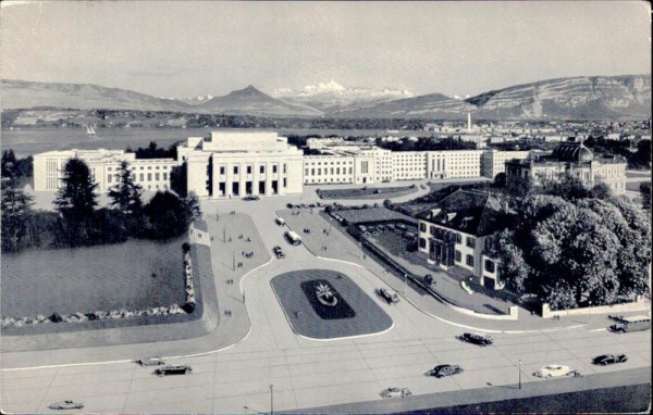 Le Palais des Nations (Genève) Vorderseite