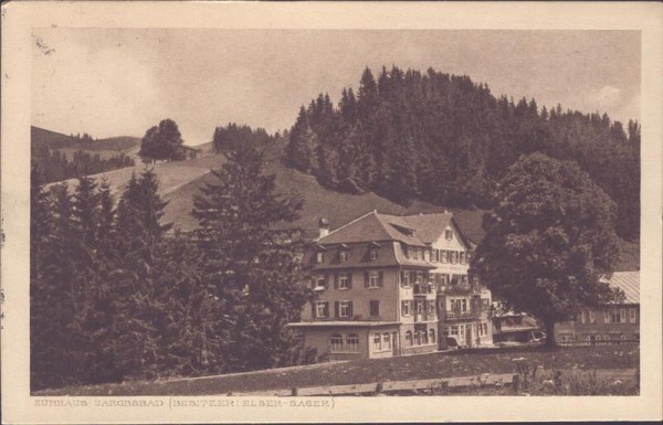 Jakobsbad, Kurhaus Vorderseite