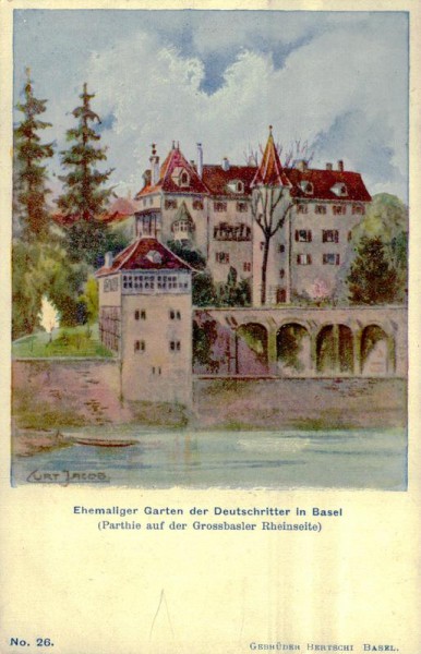 Basel, Ehemaliger Garten der Deutschritter Vorderseite