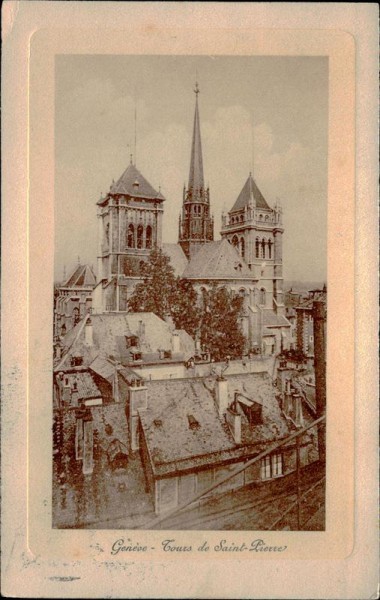 Kathedrale St. Peter (Genf) Vorderseite