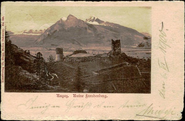 Burg Freudenberg (Bad Ragaz) Vorderseite