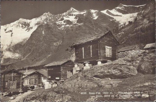 Saas-Fee Vorderseite
