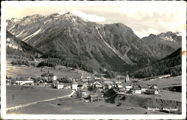 Bergün/Bravuogn (Albulatal) Vorderseite