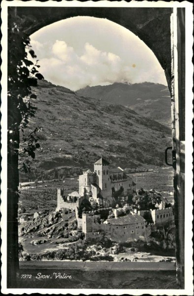 Basilique de Valère (Sion) Vorderseite