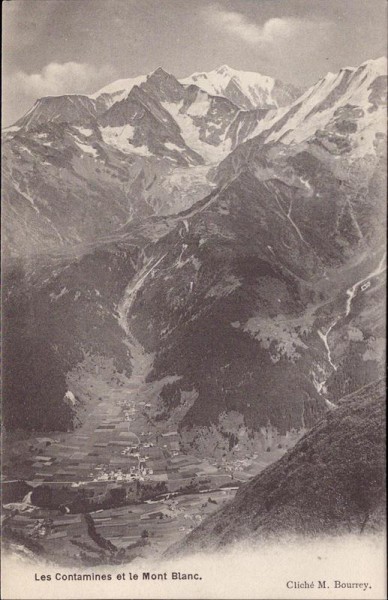 Les Contamines et le Mont Blanc Vorderseite