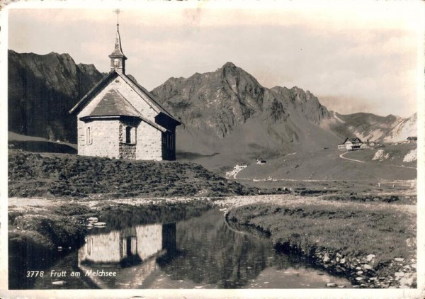 Frutt am Melchsee, Fruttkapelle. 1946 Vorderseite