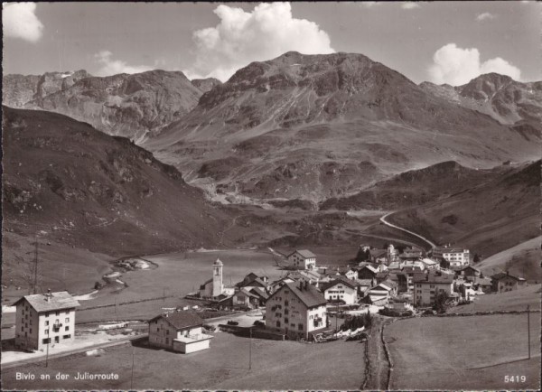 Bivio Graubünden Schweiz Alte Ansichtskarten