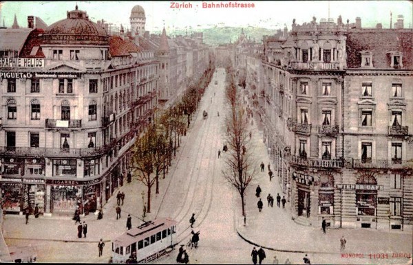 Zürich - Bahnhofstrasse Vorderseite