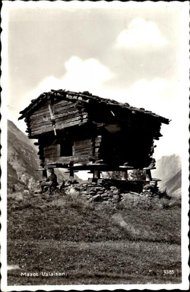 Mazot Valaisan. Vorderseite