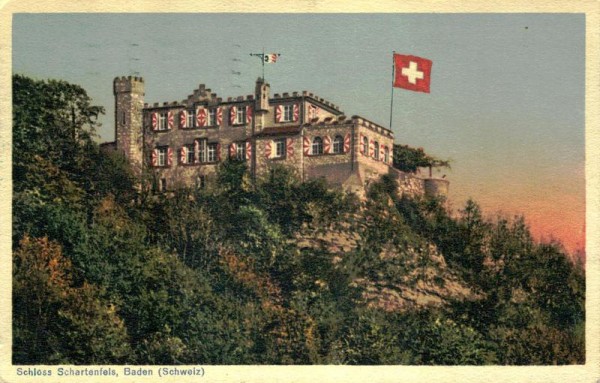 Baden, Schloss Schartenfels Vorderseite