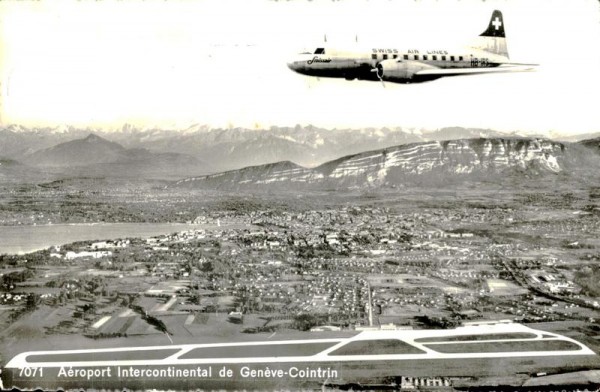 Aéroport Intercontinental de Genève-Cointrin (1953) Vorderseite