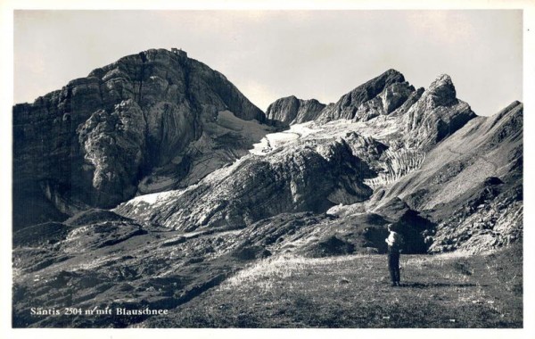 Säntis mit Blauschnee Vorderseite