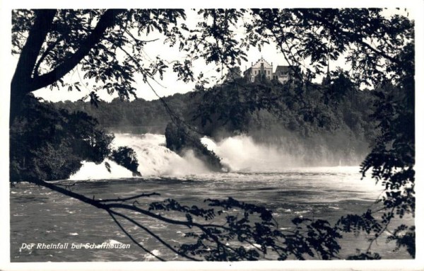 Der Rheinfall Vorderseite