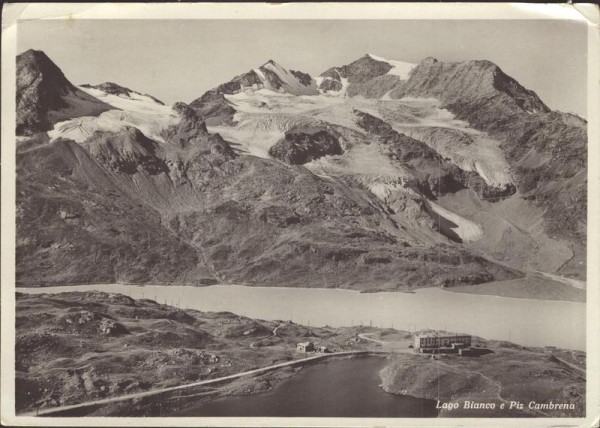 Berninapass - Lago Bianco Vorderseite