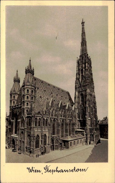 Stephansdom (Wien) Vorderseite
