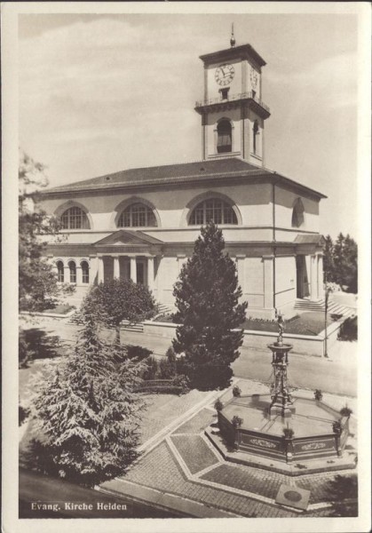 Evang. Kirche Heiden Vorderseite