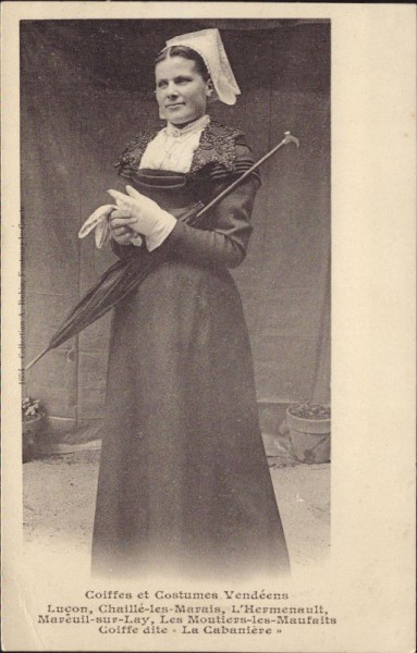 Trad. Tracht, Vendée, Frankreich