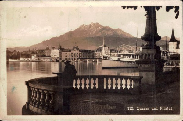Luzern und Pilatus Vorderseite