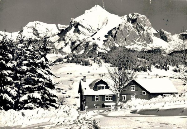 Ferienheim Zollikon. Wildhaus Vorderseite