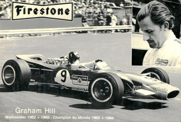 Graham Hill Vorderseite