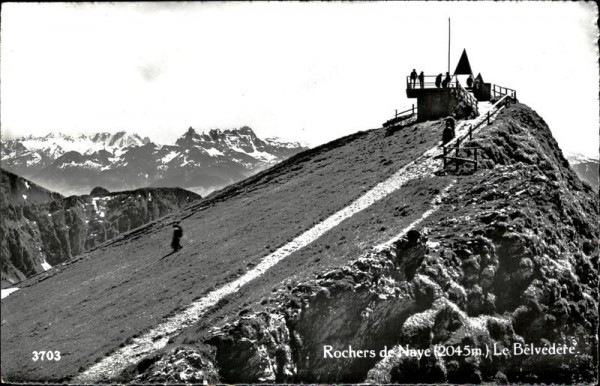 Rochers de Naye Vorderseite