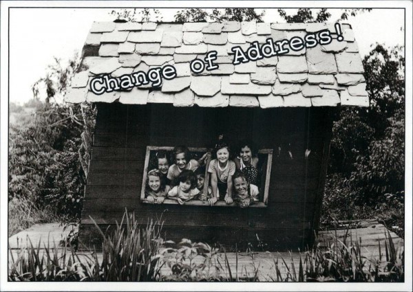 Change of Address! Vorderseite