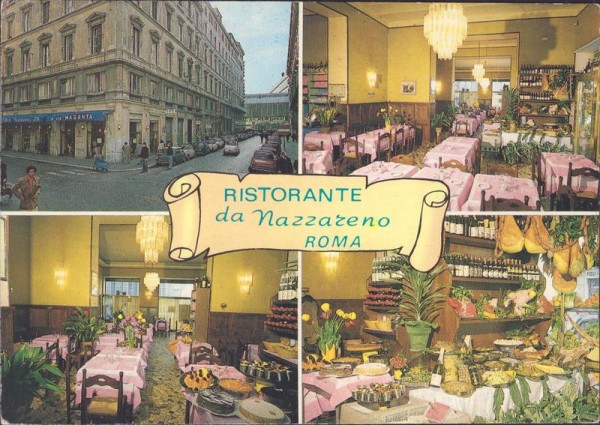 Roma, Ristorante da Nazzareno Vorderseite