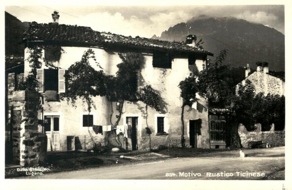 Lugano, Rustico Ticinese Vorderseite