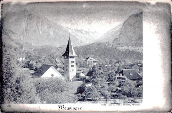 Meyringen, Meiringen Vorderseite