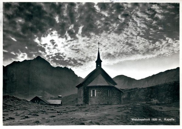 Melchseefrutt,  Kapelle Vorderseite