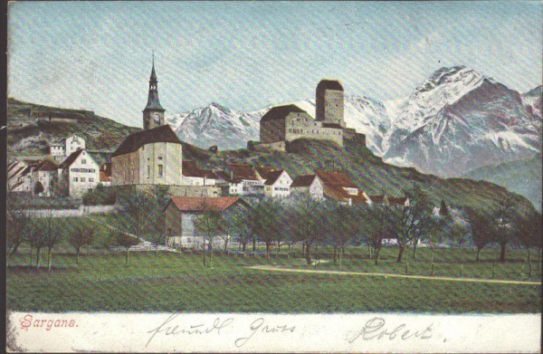 Sargans Vorderseite