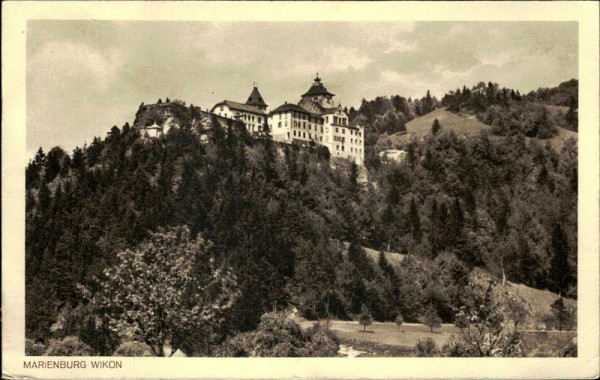 Marienburg Wikon Vorderseite