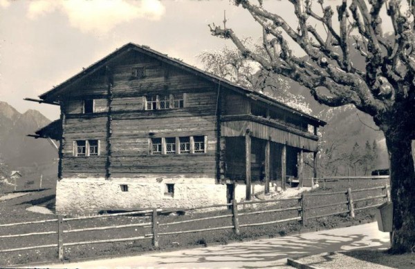 Flüeli-Ranft. Wohnhaus des Hl. Bruder Klaus Vorderseite