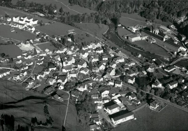 Linthtal-Flugaufnahme. Vorderseite