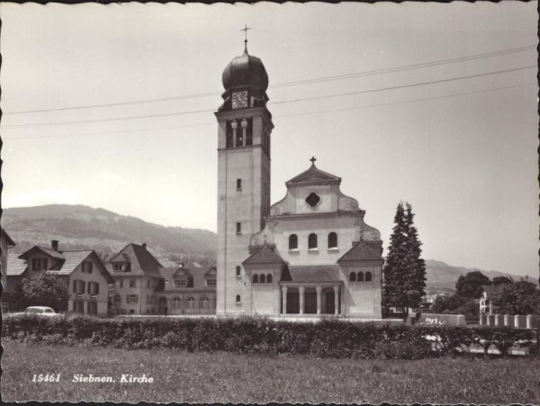 Siebnen, Kirche Vorderseite