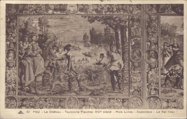 Pau, le Château Vorderseite