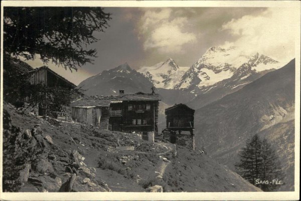 Saas-Fee Vorderseite