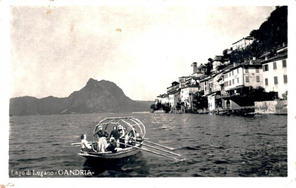 Lago di Lugano, Candria Vorderseite
