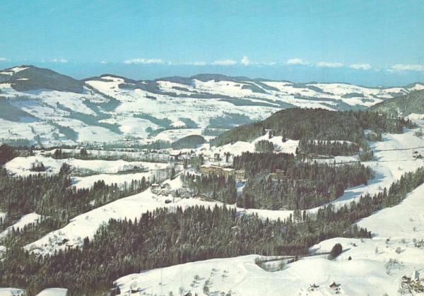 Faltiberg, Zürcher Heilstätte, Wald ZH - Flugaufnahmen Vorderseite