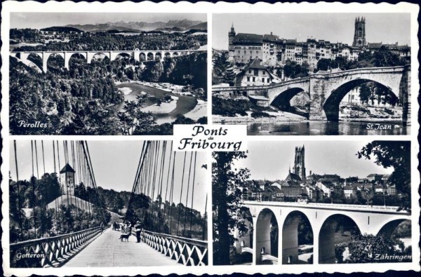 Ponts de Fribourg Vorderseite