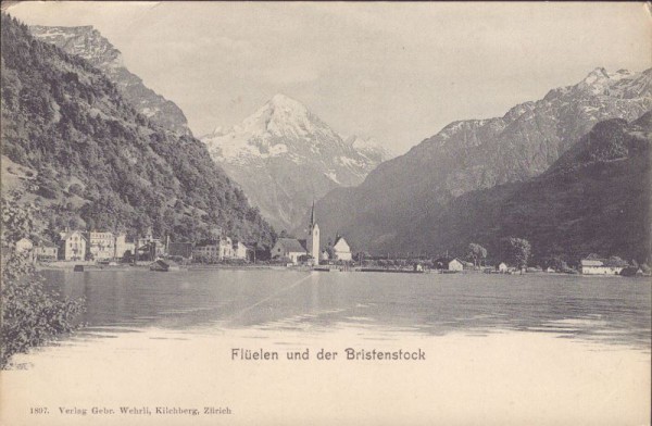 Flüelen und der Bristenstock