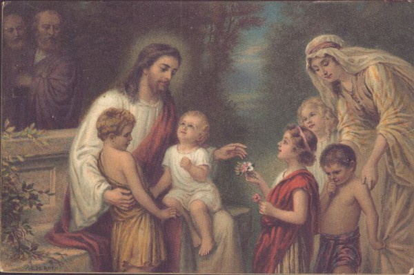 Jesus und Kinder