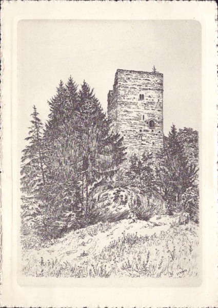 Ruine Jörgenberg, bei Waltensburg
