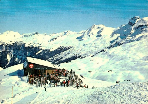 Bergrestaurant Spirstock, Hoch-Ybrig Vorderseite