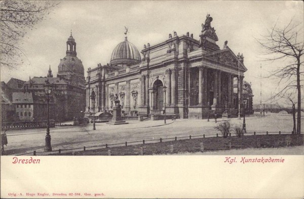 Dresden/Kunstakademie Vorderseite