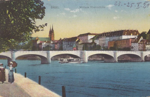 Basel - Mittlere Rheinbrücke